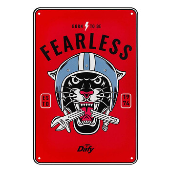 Piatto vintage Fearless Dafy Moto