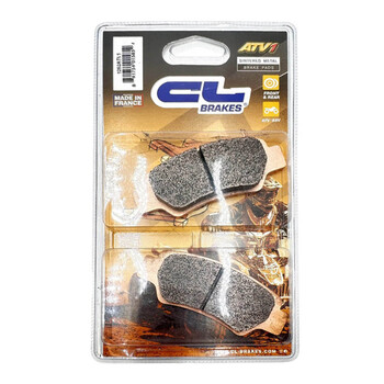 Pastiglie freno in metallo sinterizzato Quad - 1262ATV1 Cl brakes