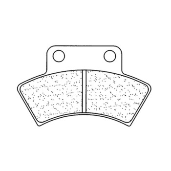 Pastiglie freno in metallo sinterizzato Quad - 2924ATV1 Cl brakes