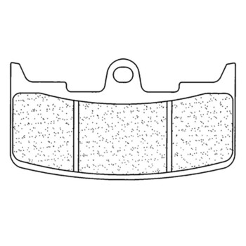 Pastiglie in metallo sinterizzato per freni stradali - 1139A3+ Cl brakes