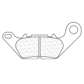Pastiglie per freni stradali in metallo sinterizzato - 1224A3+ Cl brakes