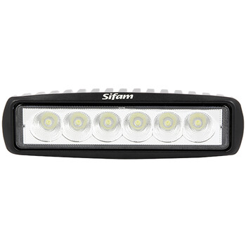 Faretto rettangolare 6 led 18w Sifam