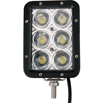 Faretto rettangolare a 6 led Sifam