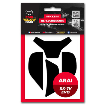 Adesivi Easy Replica™ Arai RX-7V Evo Fear The Yellow Bear