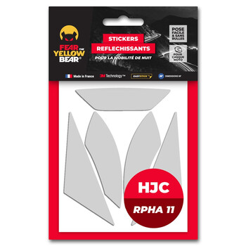 Adesivi Easy Replica™ HJC RPHA11 Fear The Yellow Bear
