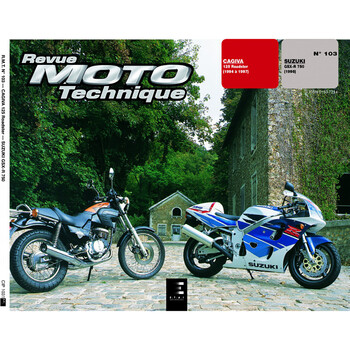 RMT 103 CAGIVA 125 ROADSTER (dal 1994 al 1997) e SUZUKI GSX-R 750 (1996) Etai