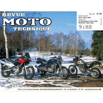 RMT 108.2 KAWASAKI ER-5 (dal 1997 al 1998) e SUZUKI XF650 - DR650 (dal 1996 al 1998) Etai