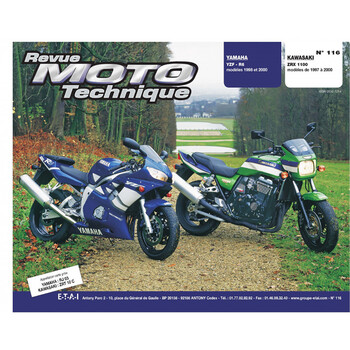 RMT 116.1 YAMAHA YZF-R6 (dal 1998 al 2000) e KAWASAKI ZRX 1100 (dal 1997 al 2000) Etai