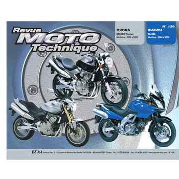 RMT 138.1 HONDA CB600 (dal 2003 al 2005) e SUZUKI DL650 (dal 2004 al 2005) Etai