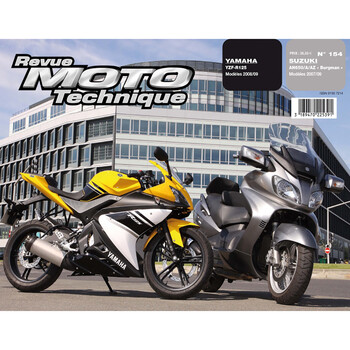 RMT 154.1 SUZUKI AN650 BURGMAN (dal 2007 al 2009) e YAMAHA YZF-R125 (dal 2008 al 2009) Etai