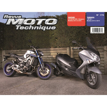 RMT 176 SUZUKI UH125 BURGMAN (2014-2015) e YAMAHA MT09 (2014-2015) Etai