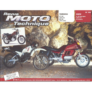 RMT 55,4 YAMAHA 125 XT-SR (dal 1982 al 2002) e BMW K100 (dal 1983 al 1991) Etai