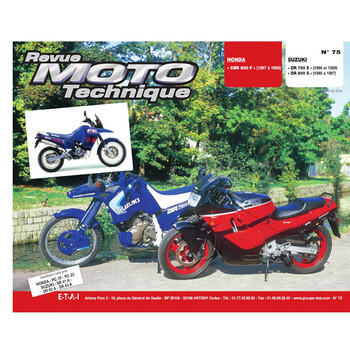 RMT 75.3 SUZUKI 750 - 800 (dal 1988 al 1997) e HONDA CBR 600 (dal 1987 al 1990) Etai