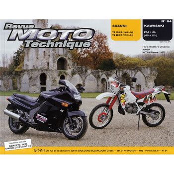 RMT 84,3 SUZUKI TS125R - TS200R (89-96) e KAWASAKI ZZ-R 1100 (90-2001) Etai