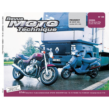 RMT 95 PEUGEOT SV125/125L (dal 91 al 95) e HONDA CB 750 SEVEN FIFTY (dal 1992 al 2000) Etai