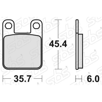 559 Pastiglie freno HF SBS