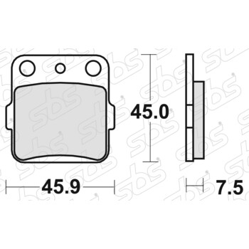 Pastiglie freno 592 LS SBS