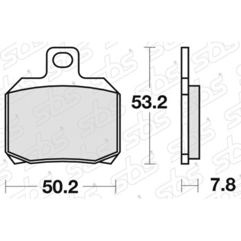 Pastiglie freno 730 LS SBS