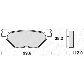 Pastiglie freno 768 LS SBS