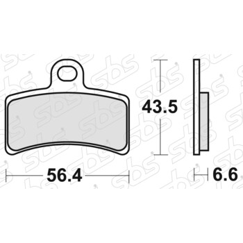 Pastiglie freno 815 HF SBS