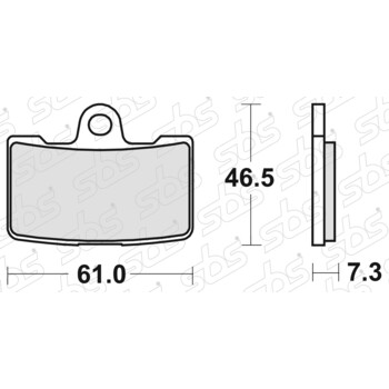 Pastiglie freno 856 RS SBS