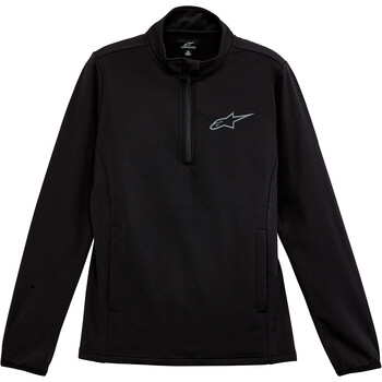 Maglietta intima Mission V2 Midlayer 1/4 di zip da donna Alpinestars