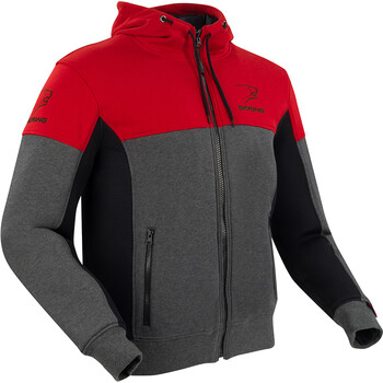 Felpa con zip e ventilazione Hoodiz Bering