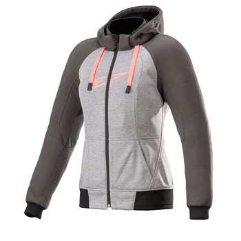 Felpa donna con zip Stella Chrome Sport Alpinestars