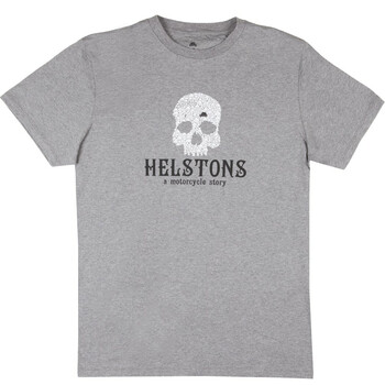 Maglietta con teschio Helstons