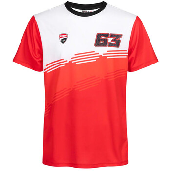 T-shirt in poliestere Dual Bagnaia ducati