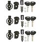 Set di 3 serrature di sicurezza SL103