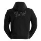 Felpa con cappuccio e cerniera Livio X Kevlar®