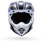 Casco moto a griglia sferica