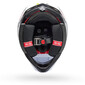 Casco moto a griglia sferica