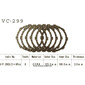 VC299 rivestimenti della frizione