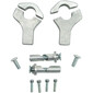 Kit di montaggio del paramano con inserto in alluminio - manubri da 22 mm