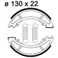 Ganasce freno LMS826
