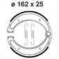 Ganasce freno LMS889