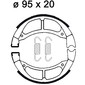 Ganasce freno LMS905