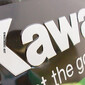 Piastra d'epoca Kawasaki - Originale