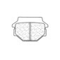 Pastiglie freno in metallo sinterizzato Off-Road - 2306MX10