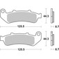 Pastiglie freno 685LF /EBC FA189SSUP