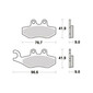 Pastiglie freno S1118N