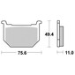 Pastiglie freno S1322N