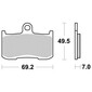 Pastiglie freno S1443N