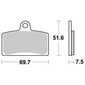 Pastiglie freno S9021N