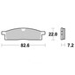 Pastiglie freno S1095N