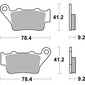 Pastiglie freno 175CT (675)