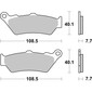 Pastiglie freno 176CT