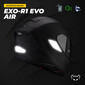 Adesivi catarifrangenti Scorpion Exo-R1 Evo Air